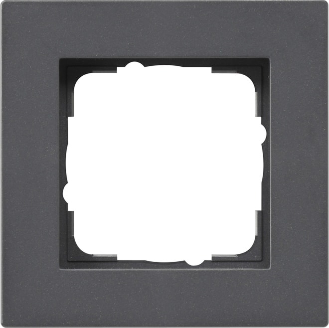 GIRA GGI0211235 Abdeckrahmen 1f flach Gira E2 Anthrazit