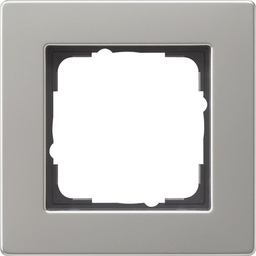 GIRA - GGI0211335 Abdeckrahmen 1f flach Gira E2 Edelstahl