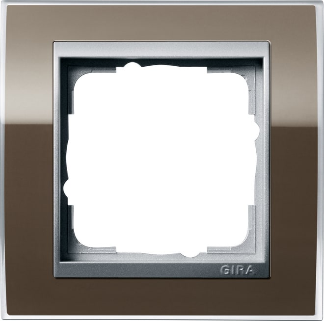 GIRA GIR0211766 Abdeckrahmen 1f Zwischenr. F Alu Gira Ev