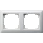 GIRA - GIR021203 Abdeckrahmen 2f Standard 55 Reinweiss
