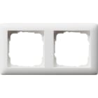 GIRA - GIR021204 Abdeckrahmen 2f Standard 55 Reinweiss m
