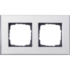 GIRA - GIR021210 Abdeckrahmen 2f Gira Esprit Chrom