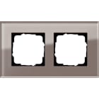 GIRA - GIR0212122 MASCH. COPERTURA 2-M GIRA ESPRIT VETRO O