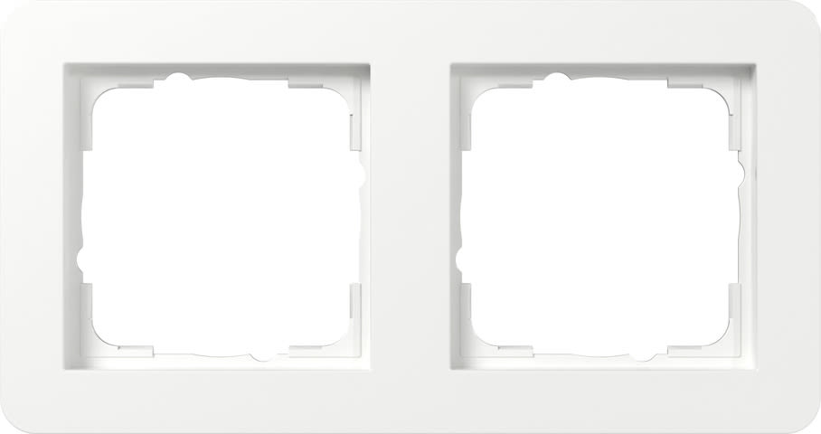 GIRA - GIR0212150 masch. copertura 2-m Gira E1 bnc puro