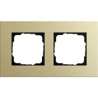 GIRA - GIR0212217 Abdeckrahmen 2f Gira Esprit Alum.Hellgol