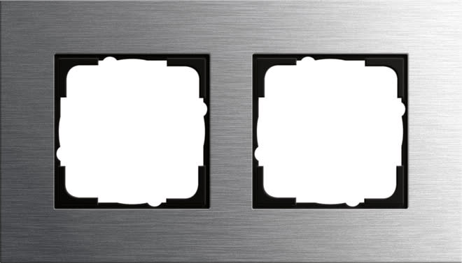 GIRA - GIR0212219 MASCH. COPERTURA 2-M GIRA ESPRIT ACCIAIO