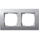 GIRA - GIR021236 Abdeckrahmen 2f Zwischenr. F Alu Gira Ev