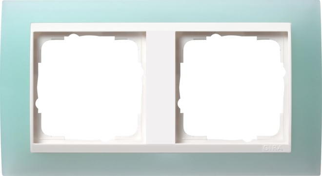 GIRA - GIR0212395 MASCH. COPERTURA 2X PER BIANCO PURO GIRA