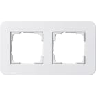 GIRA - GIR0212410 Abdeckrahmen 2f Gira E3 Reinweiss/Reinwe