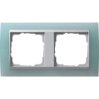 GIRA - GIR021251 Abdeckrahmen 2f Zwischenr. F Alu Gira Ev