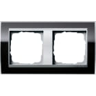 GIRA - GIR0212736 Abdeckrahmen 2f Zwischenr. F Alu Gira Ev