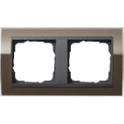 GIRA GGI0212768 MASCH. COPERTURA 2X PER ANTRACITE GIRA E
