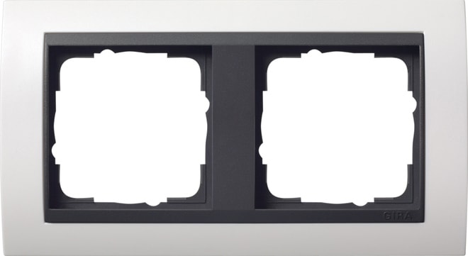 GIRA - GIR0212808 MASCH. COPERTURA 2X PER ANTRACITE GIRA E