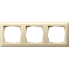 GIRA GGI021301 Abdeckrahmen 3f Standard 55 Cremeweiss