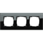 GIRA GGI021305 Abdeckrahmen 3f Gira Esprit G Schwarz