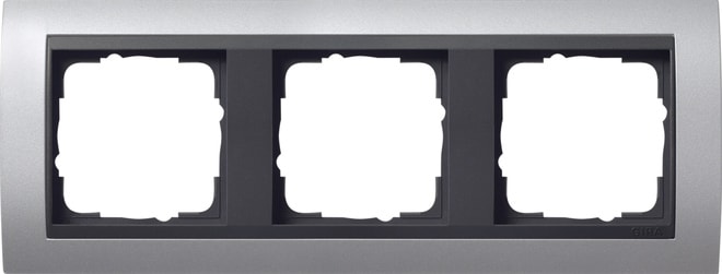 GIRA - GIR021306 MASCH. COPERTURA 3X PER ANTRACITE GIRA E