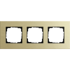GIRA - GIR0213217 Abdeckrahmen 3f Gira Esprit Alum.Hellgol