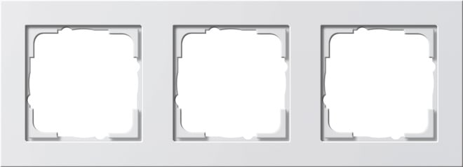 GIRA - GIR021322 Abdeckrahmen 3f Gira E2 Reinweiss m