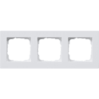 GIRA GGI0213225 Abdeckrahmen 3f flach Gira E2 Reinweiss