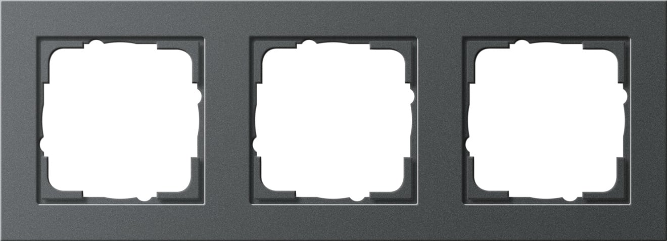 GIRA - GGI021323 PLACCA 3-M GIRA E2 ANTRACITE