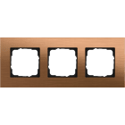GIRA GGI021338 Abdeckrahmen 3f Gira Esprit Bronze