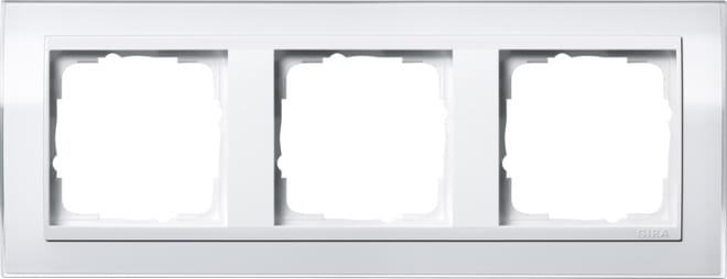 GIRA - GIR0213723 Abdeckrahmen 3f Zwischenr. RW Gira Event