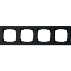 GIRA - GIR021409 MASCH. COPERTURA 4X GIRA E2 NERO O