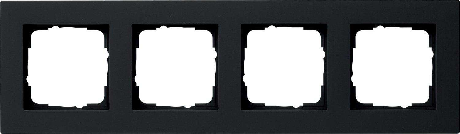 GIRA - GGI0214095 PLACCA 4-M PIATTO GIRA E2 NERO O