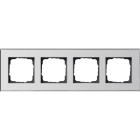GIRA - GIR021410 Abdeckrahmen 4f Gira Esprit Chrom