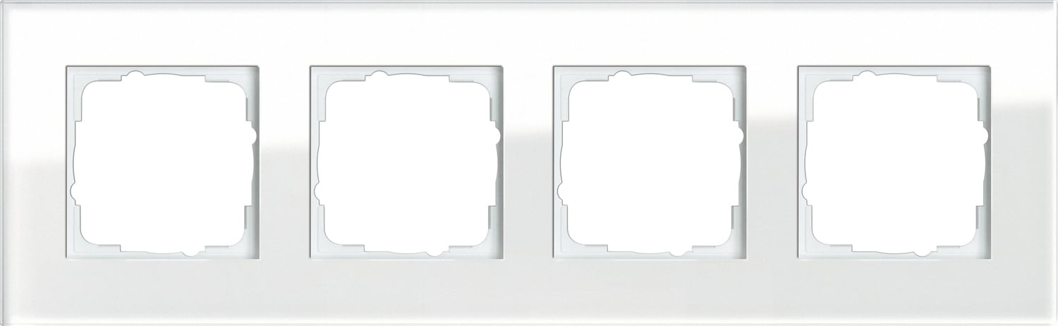 GIRA - GGI021412 Abdeckrahmen 4f Gira Esprit G Weiss