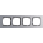 GIRA - GIR021417 MASCH. COPERTURA 4X GIRA ESPRIT ALLUMINI