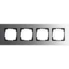 GIRA GGI0214219 Abdeckrahmen 4f Gira Esprit Edelstahl
