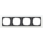 GIRA - GIR021424 MASCH. COPERTURA 4X PER ANTRACITE GIRA E