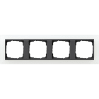 GIRA - GIR021424 MASCH. COPERTURA 4X PER ANTRACITE GIRA E