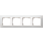 GIRA - GIR0214334 MASCH. COPERTURA 4X PER BIANCO PURO GIRA