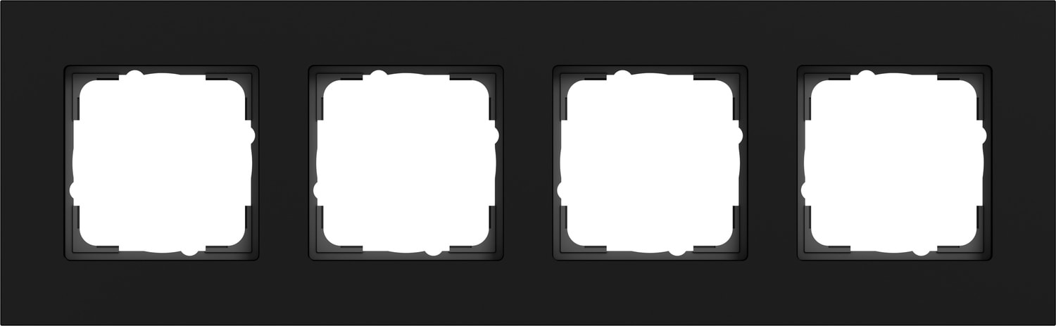 GIRA - GIR0214409 MASCH. COPERTURA 4X GIRA ESPRIT ALLUM.NE