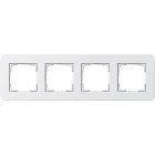 GIRA - GIR0214410 MASCH. COPERTURA 4X GIRA E3 BNC PURO/BNC