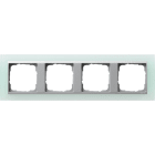 GIRA GGI021451 PLACCA 4-M INTERM.PL. C.ALLUM. GIRA EVEN