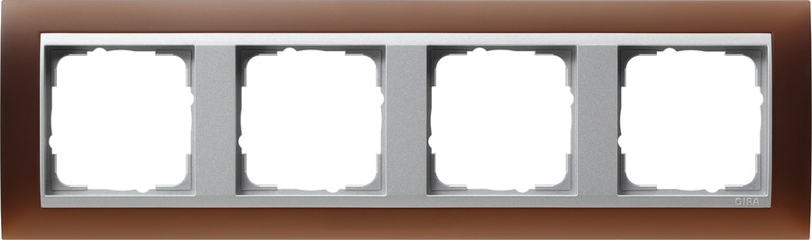 GIRA - GGI021459 PLACCA 4-M INTERM.PL. C.ALLUM. GIRA EVEN