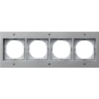 GIRA - GIR021465 Abdeckrahmen 4f Gira TX_44 (WG UP) F Alu