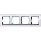 GIRA GGI0214726 PLACCA 4-M INTERM.PL. C.ALLUM. GIRA EVEN