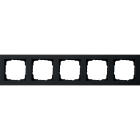 GIRA GGI021509 PLACCA 5-M GIRA E2 NERO O