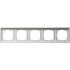 GIRA - GIR0215112 Abdeckrahmen 5f Flachenschalter Reinweis