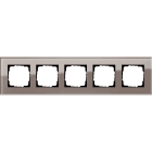 GIRA GGI0215122 Abdeckrahmen 5f Gira Esprit G Umbra