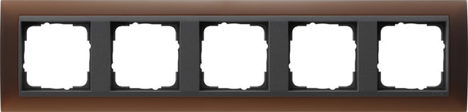 GIRA - GIR021513 Abdeckrahmen 5f Zwischenr. AN Gira Event