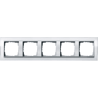 GIRA GGI0215726 Abdeckrahmen 5f Zwischenr. F Alu Gira Ev