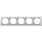 GIRA GGI0215806 Abdeckrahmen 5f Zwischenr. F Alu Gira Ev