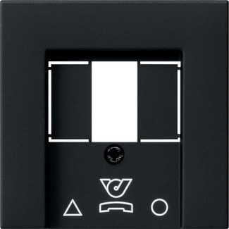 GIRA - GGI0260005 Abd. TDO-Anschlussdose System 55 Schwarz