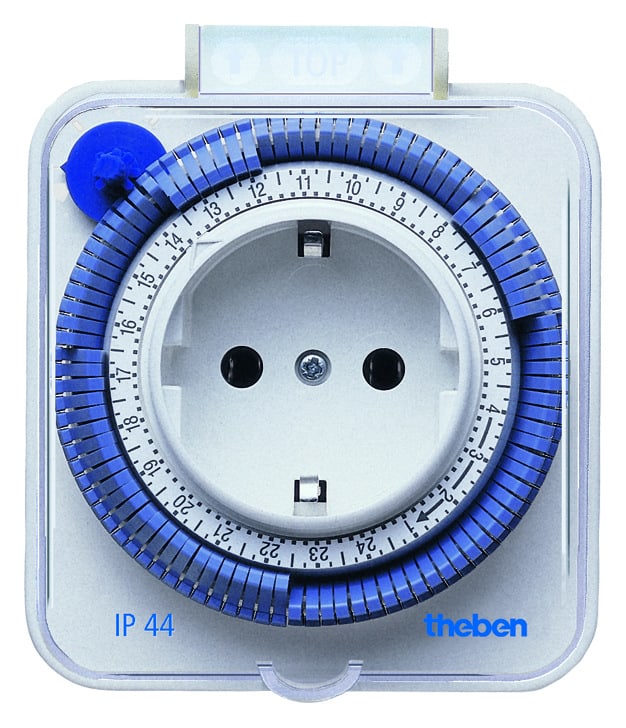 THEBEN SRL THE0260855 TIMER 26 PRESA SCHUKO IP44 16A 24H