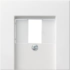 GIRA GGI027627 Abd. TAE USB System 55 Reinweiss m